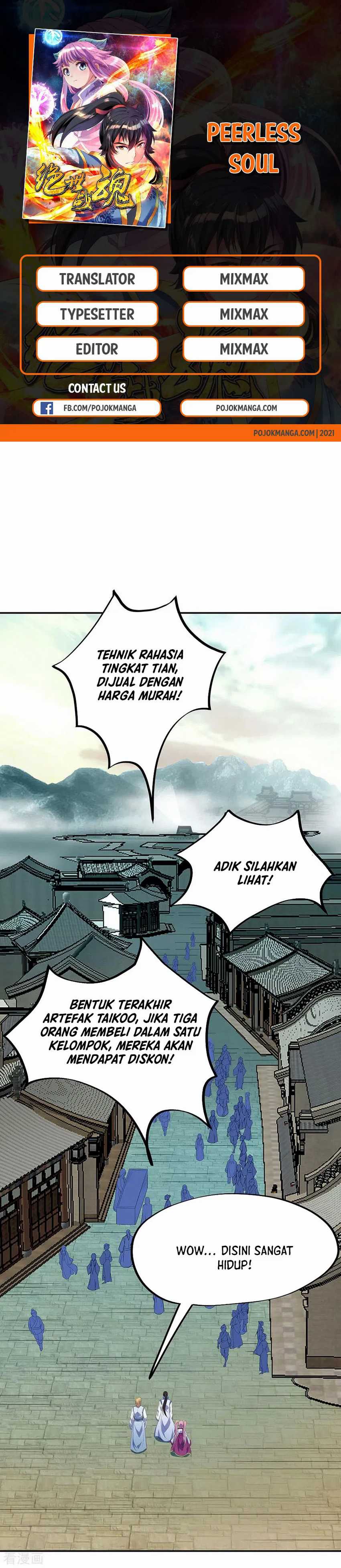 Peerless Soul Chapter 253 Bahasa Indonesia